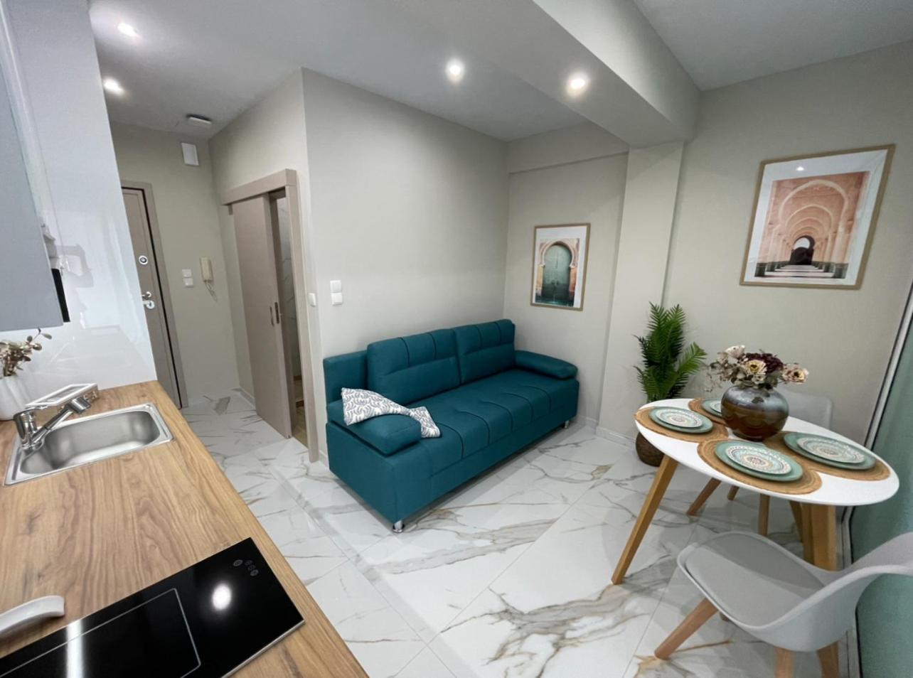 Agora Luxury Apartment 7 Лутраки Екстериор снимка